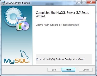 MySQL server installation steps for Windows 7
