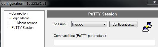 Enable auto login in putty connection manager for ssh connections