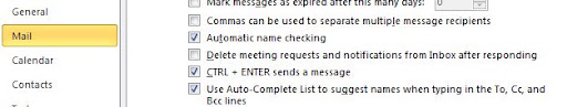 Setting not to delete meeting requests from Outlook mailbox