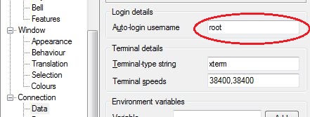 Auto login using putty with user name and password