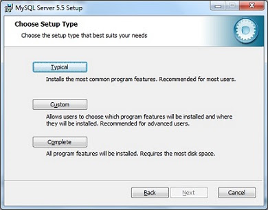 MySQL installation steps